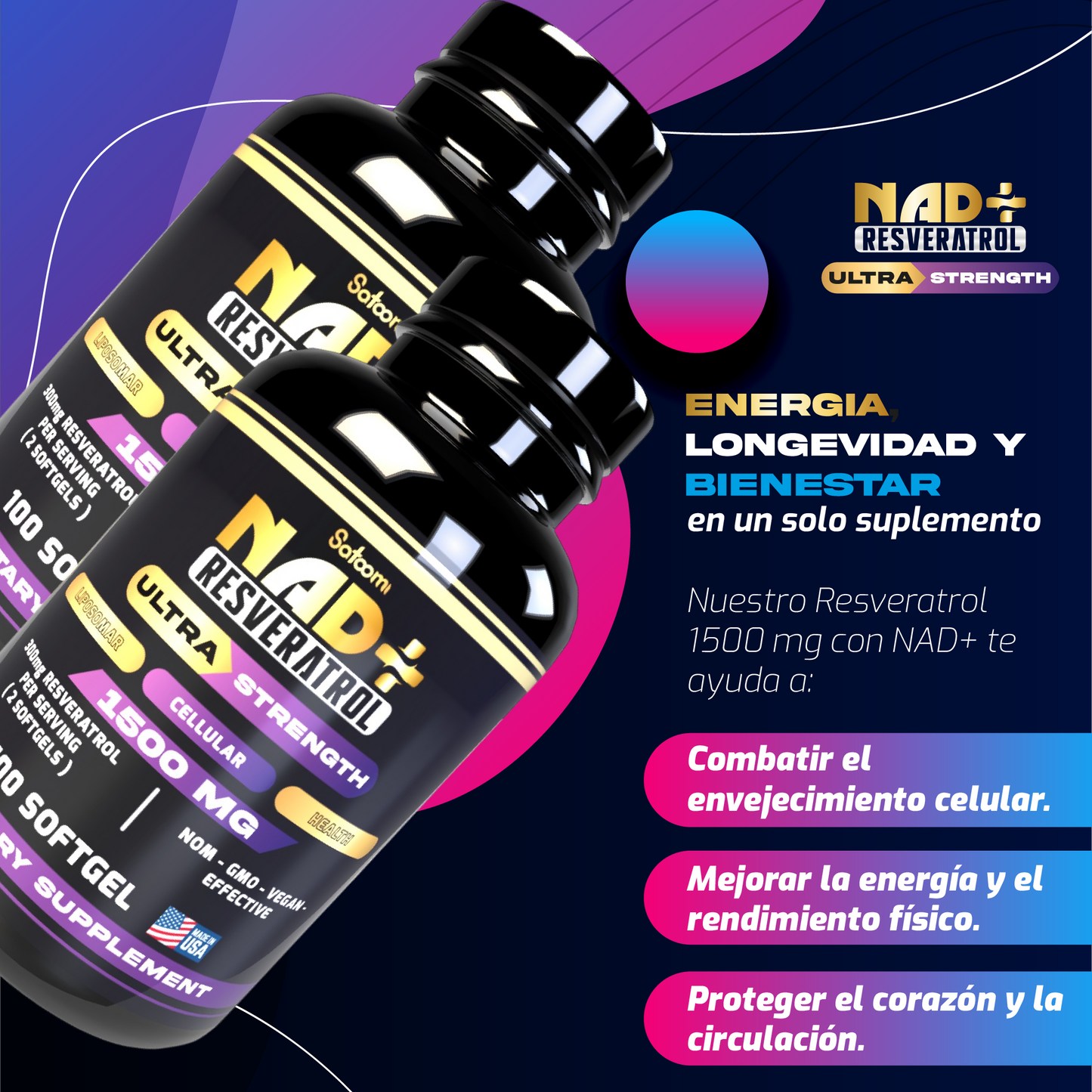 NAD Resveratrol Original Variante