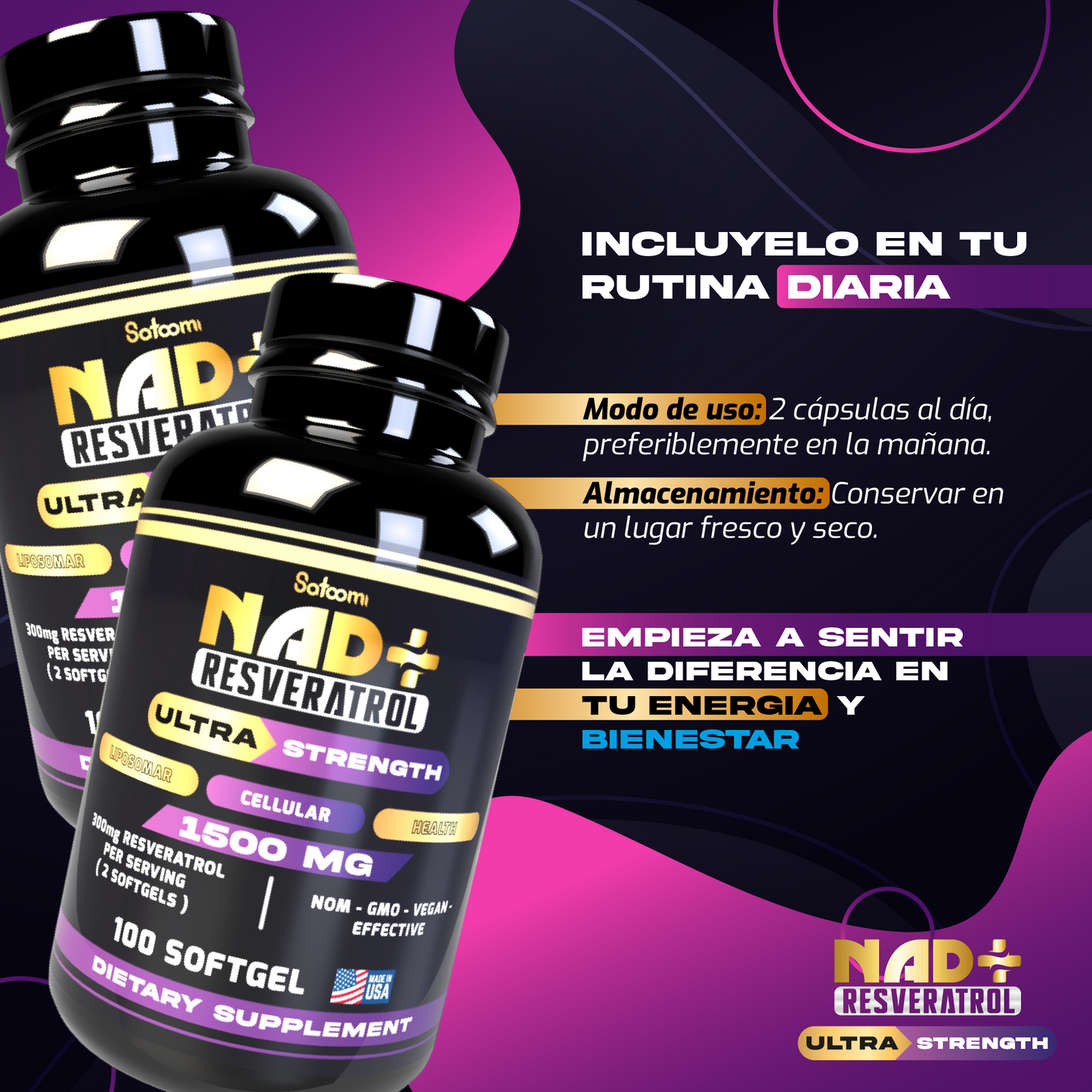 NAD Resveratrol Original Variante