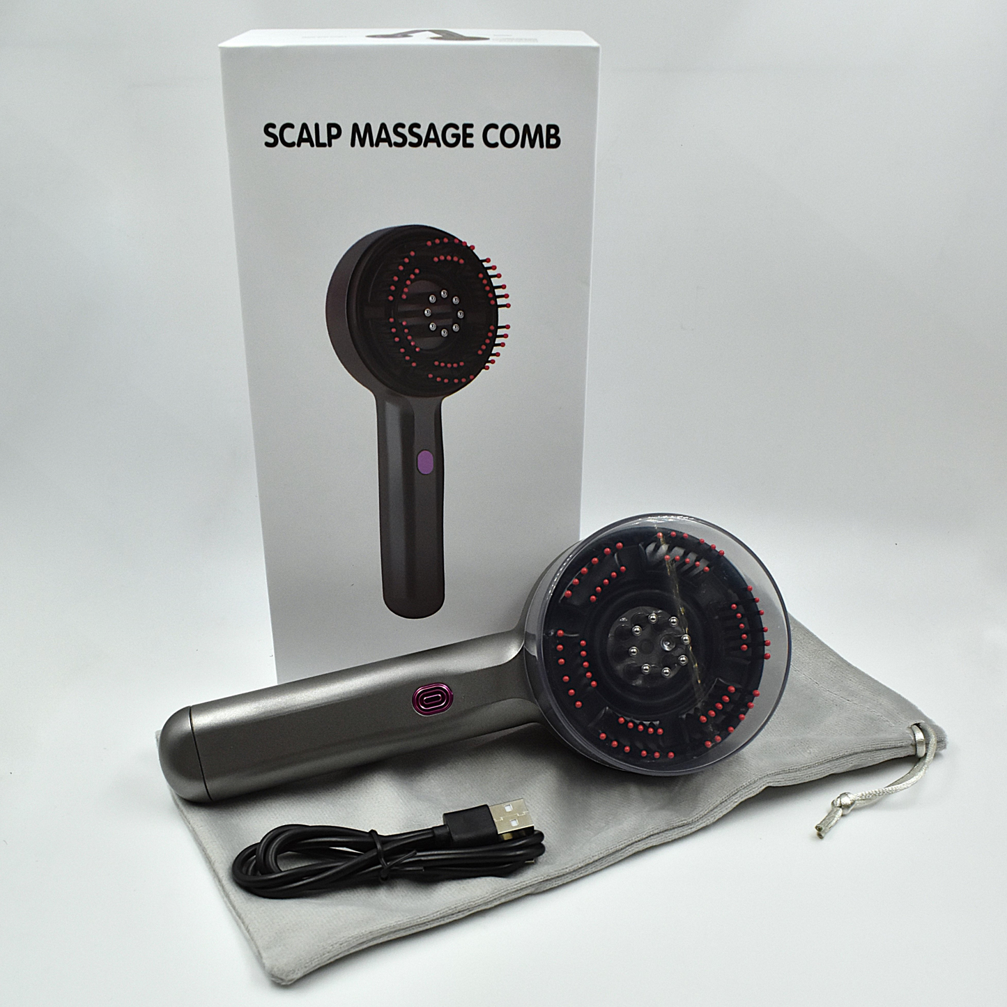 Gray helmet for bikers