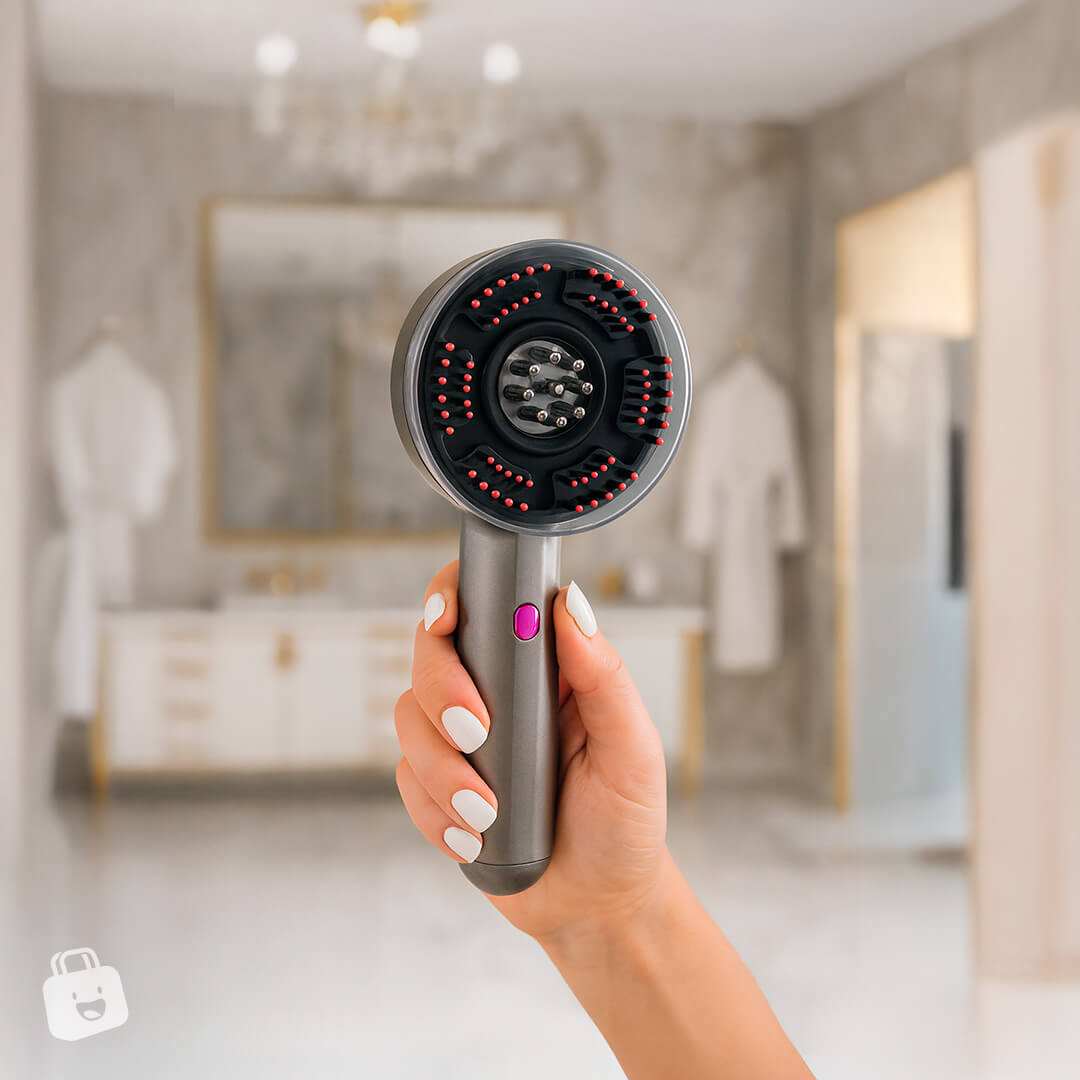 Masajeador Capilar Electrico Inalambrico